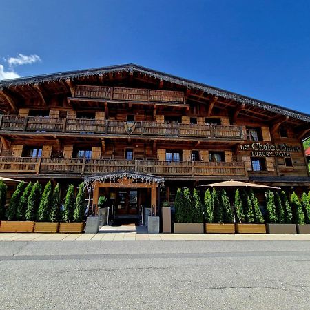 Le Chalet Blanc Megève Exterior foto