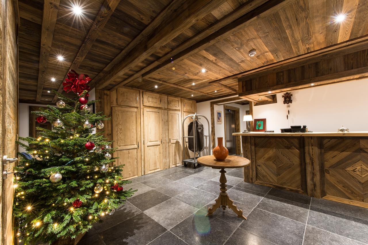 Le Chalet Blanc Megève Exterior foto